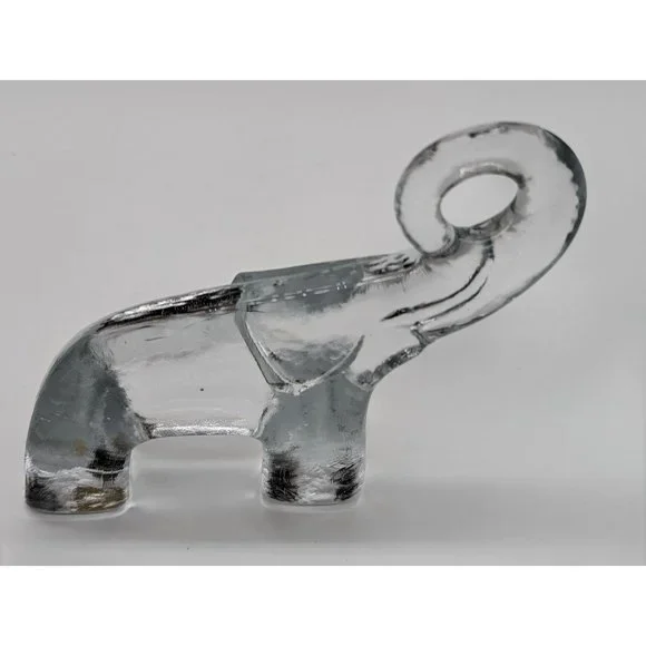 Kosta Boda Bertil Vallien for Elephant Zoo Series, Glass Figurines/Paperweights - Picture 11 of 13